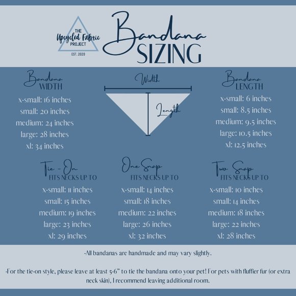 Hope for Ukraine Pet Bandana | Blue and Yellow Dog Bandana, Pet Accessory - Picture 7 of 9